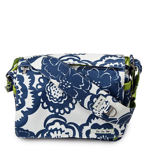 Bella Diaper bags WHI/BLU FLOWERS